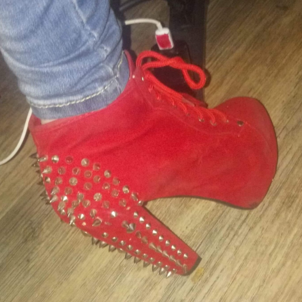 Red heels